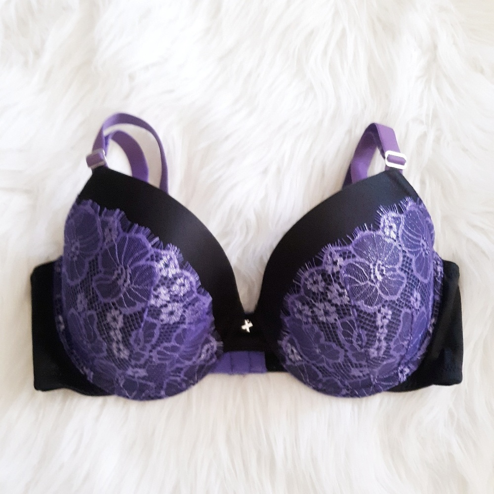 Frederick's Shimmer Lace Bra